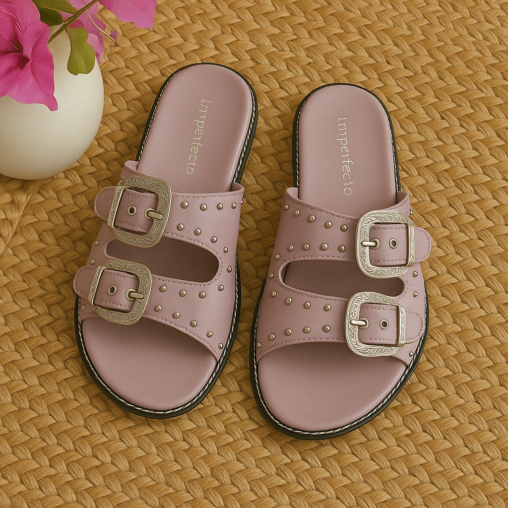 Famous Taylor Swift Slider Sandals - Lilac
