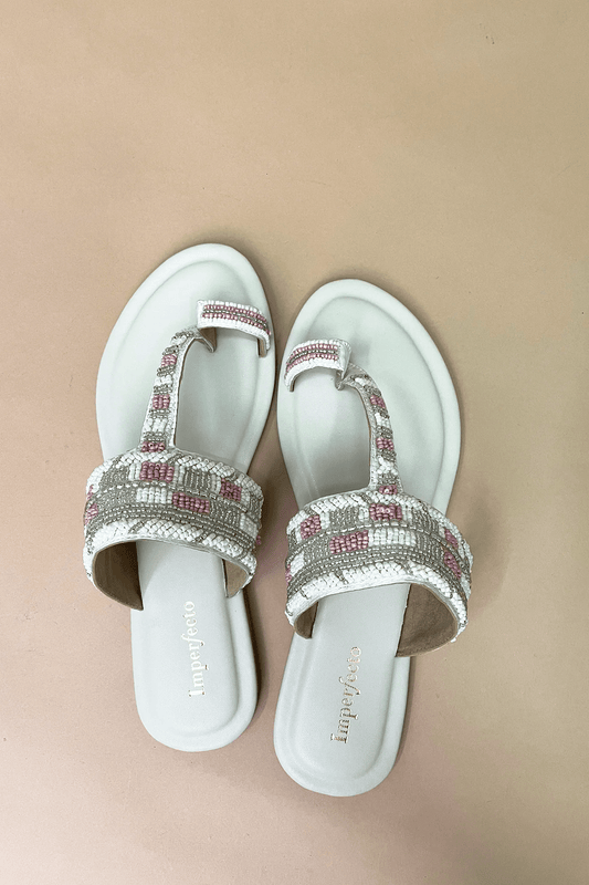 Rose Kolhapuri Flats-Imperfecto USA