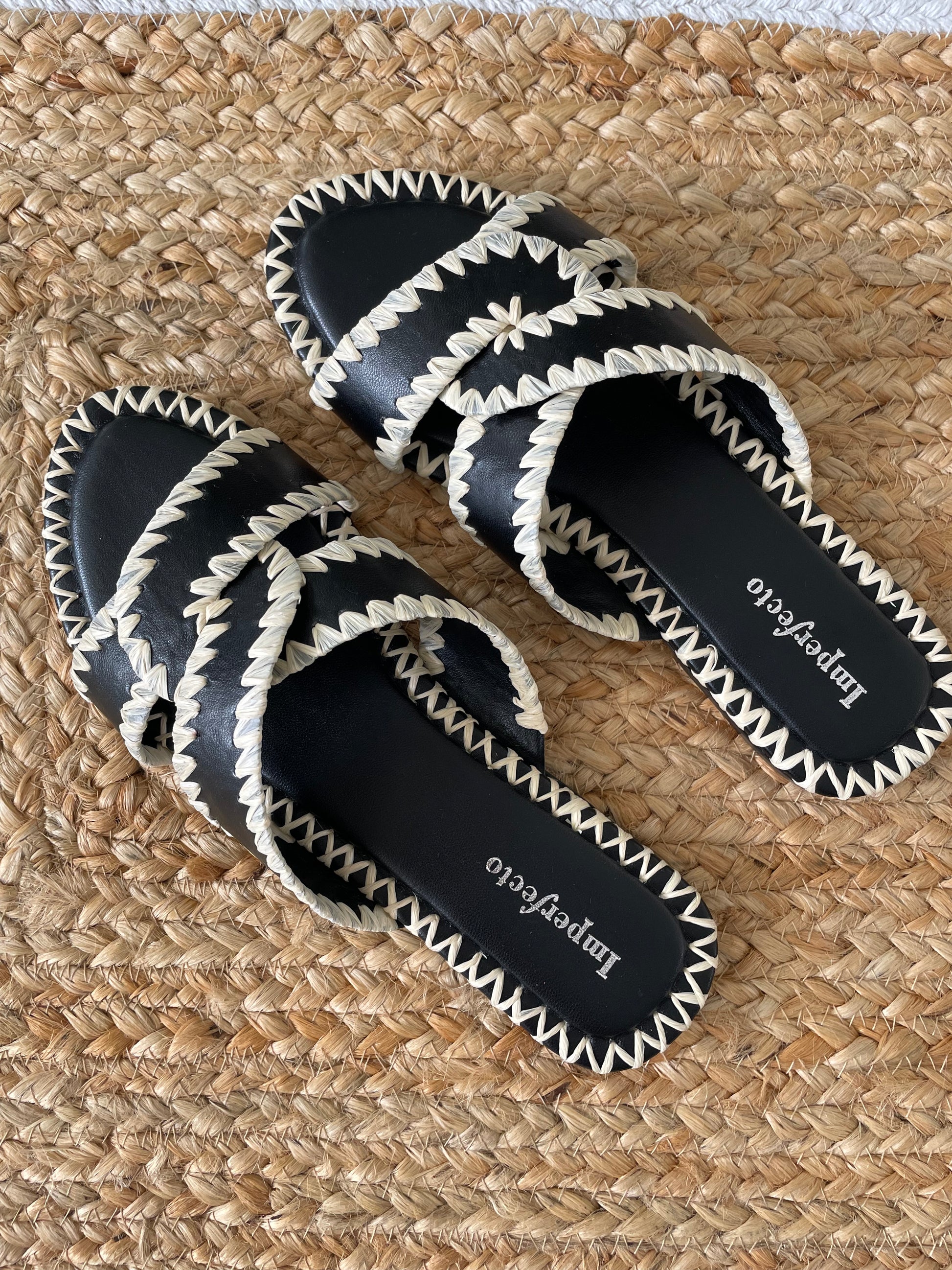 Maria Raffia Breeze Sandals(Made to order)-Imperfecto USA