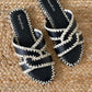 Maria Raffia Breeze Sandals(Made to order)-Imperfecto USA