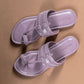 Lilac Kolhapuri Flats-Imperfecto USA