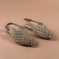 Gold Woven Sandals-Imperfecto USA