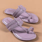 Lilac Kolhapuri Flats-Imperfecto USA