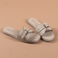 Ivory Chic Buckle Sandals-Imperfecto USA