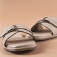 Ivory Chic Buckle Sandals-Imperfecto USA