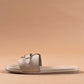 Ivory Chic Buckle Sandals-Imperfecto USA