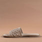 Ivory Woven Sandals-Imperfecto USA