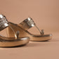 Champagne Gold Indian Wedge-Imperfecto USA