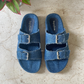 Sara Denim Sandals-Imperfecto USA