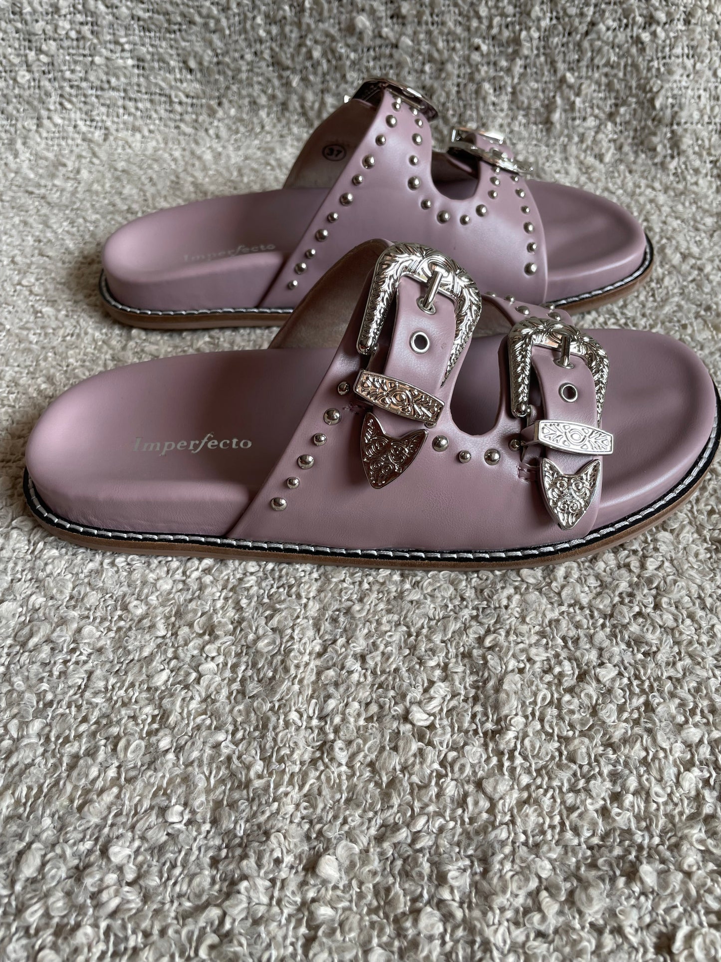 Taylor Swift Slider Sandals - Lilac-Imperfecto USA