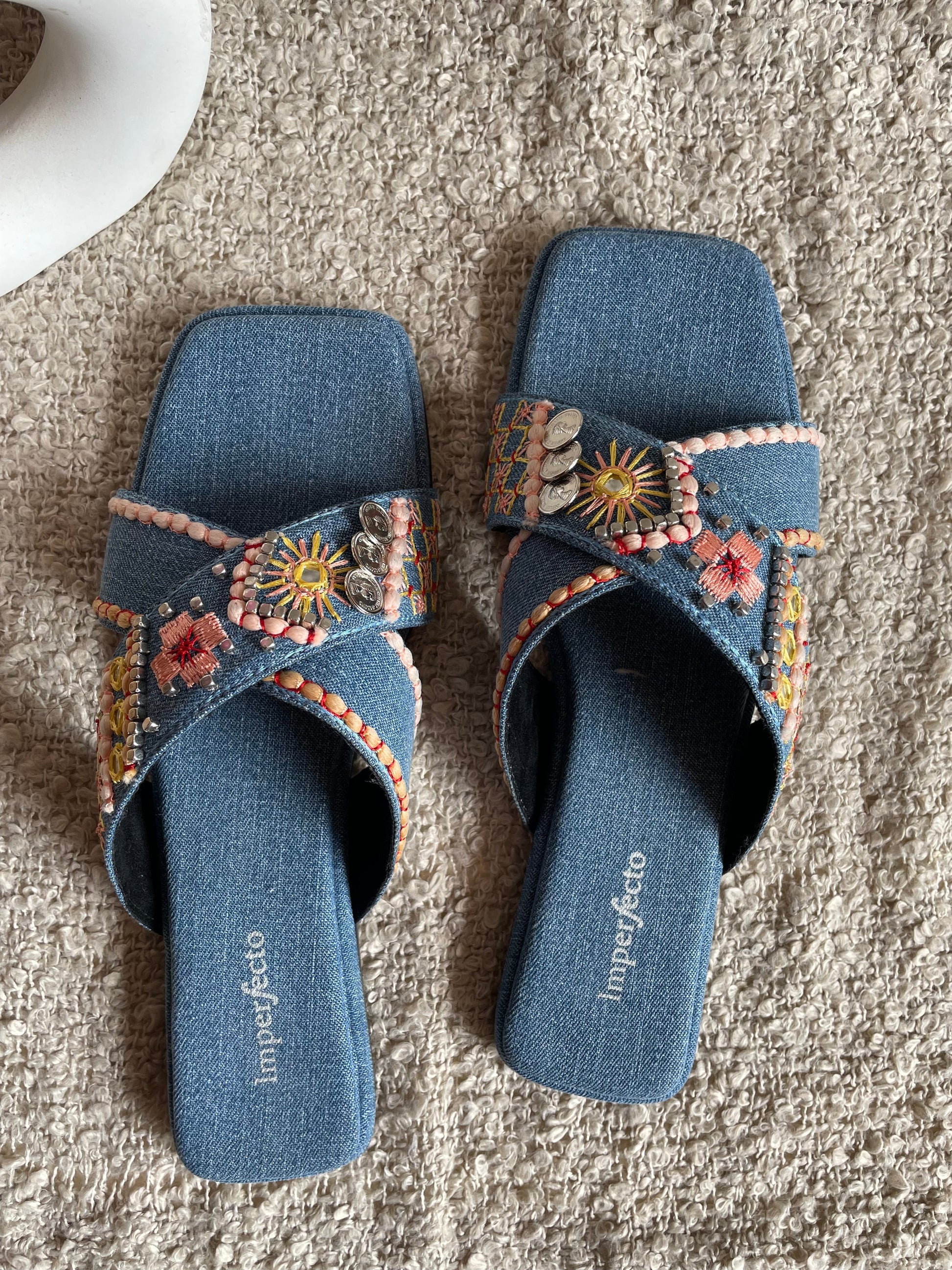 Denim Dream Sandals-Imperfecto USA