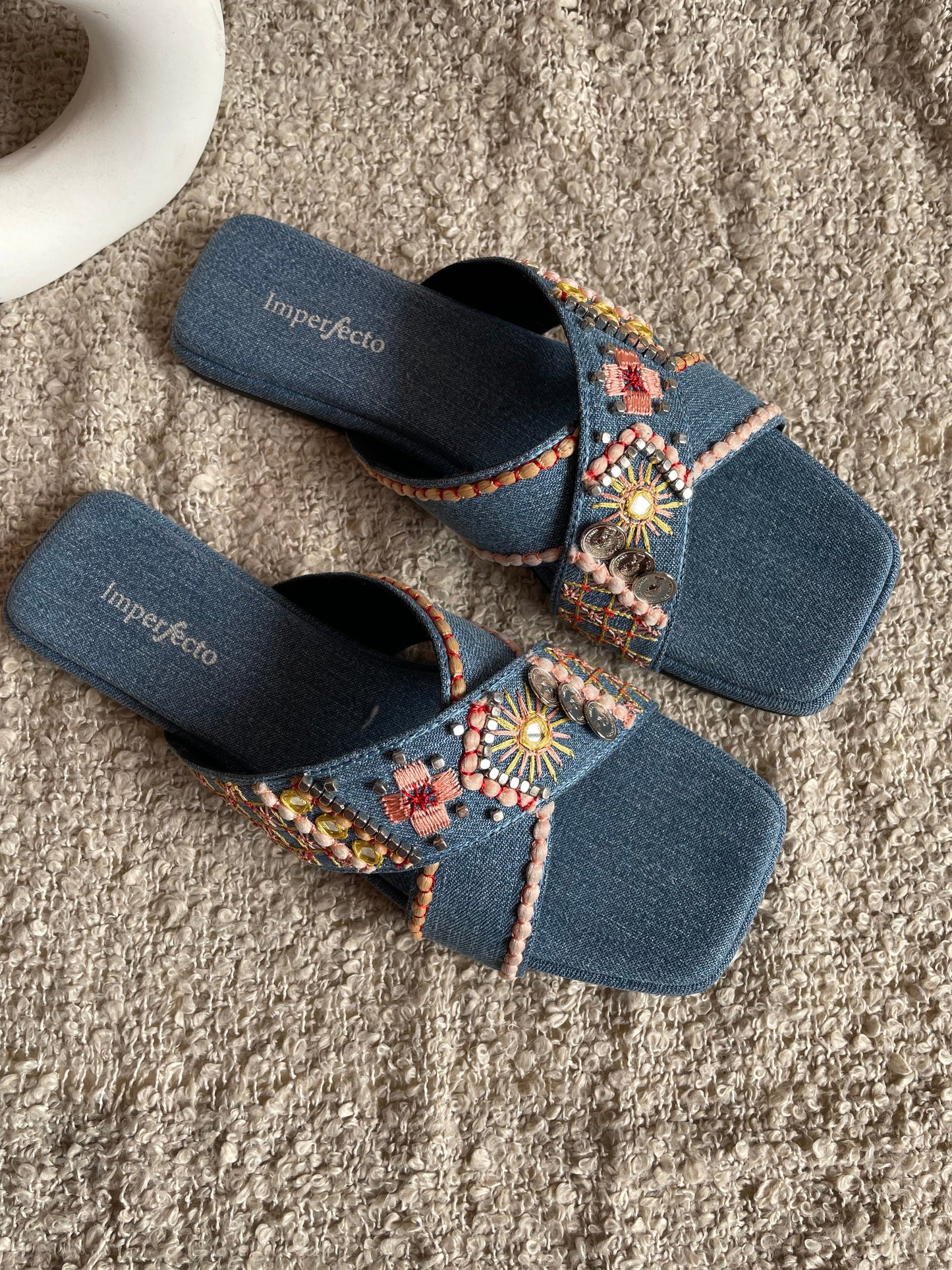 Denim Dream Sandals-Imperfecto USA