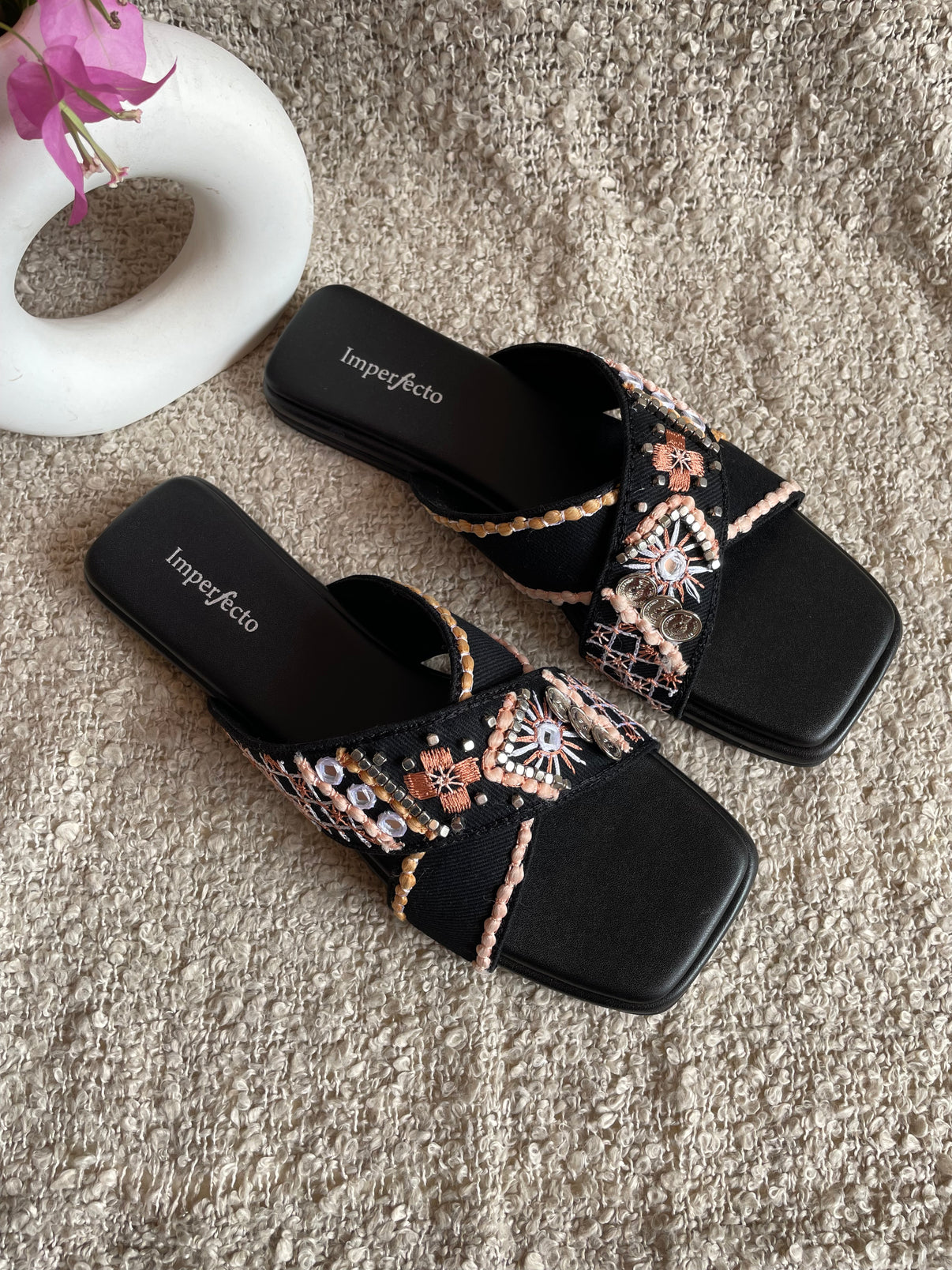 Denim Dream Sandals-Imperfecto USA