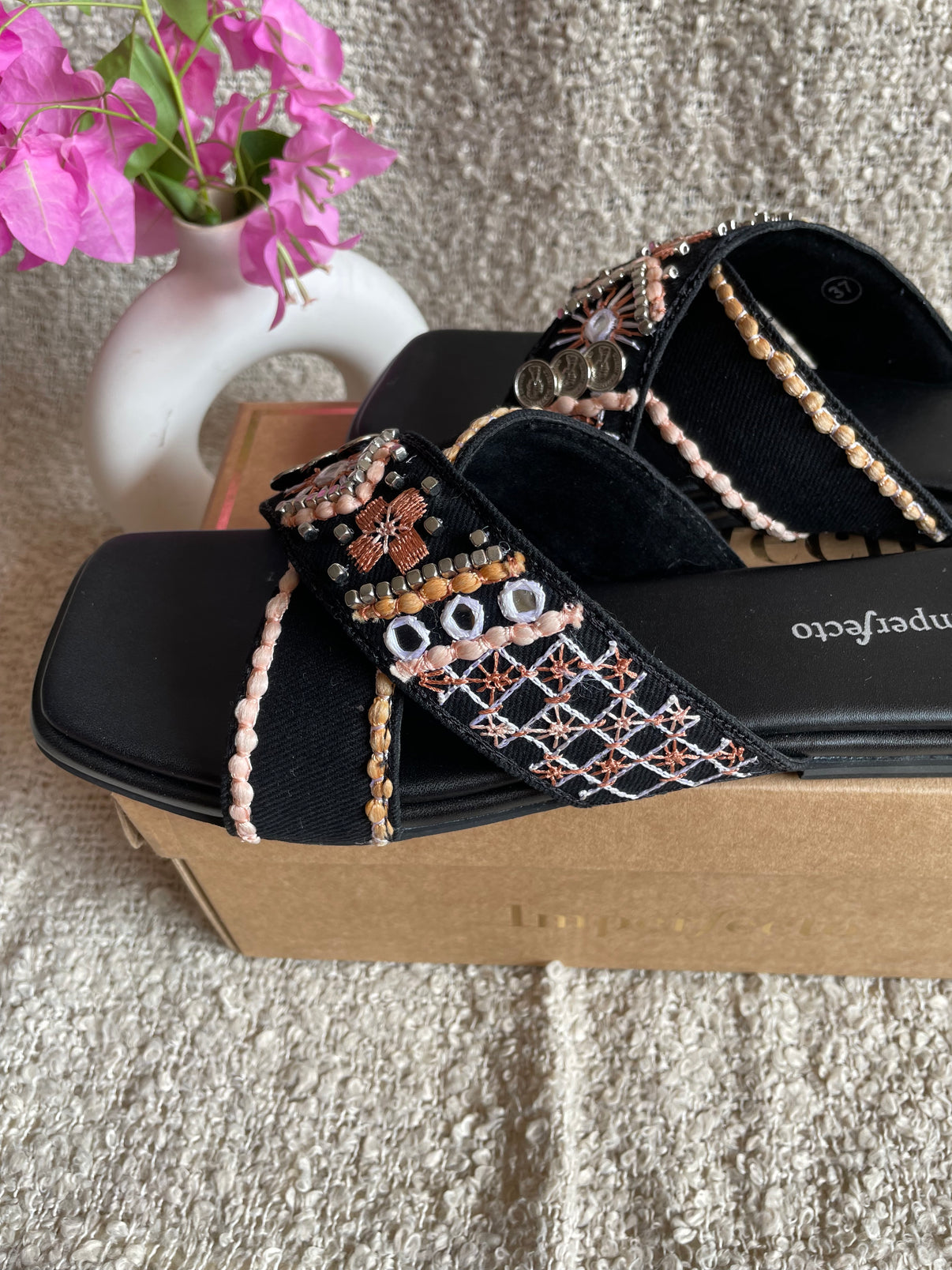 Denim Dream Sandals-Imperfecto USA