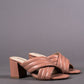 Criss Cross Blush Heels-Imperfecto USA