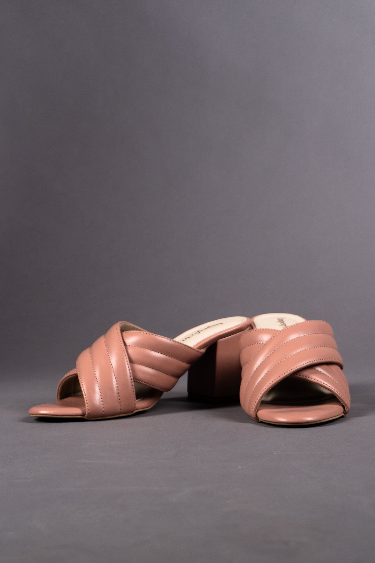 Criss Cross Blush Heels-Imperfecto USA