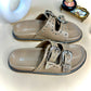 Taylor Swift Slider Sandals - Now in Taupe-Imperfecto USA